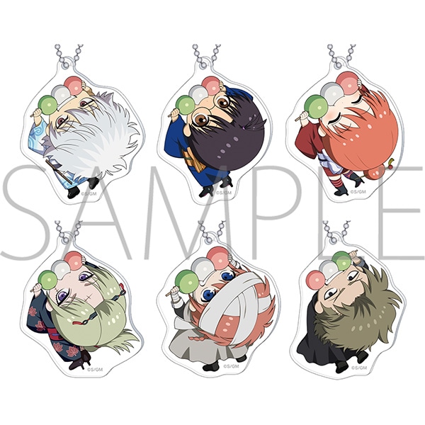 銀魂×サンリオ ホテルコラボ アクリルスタンドコレクションが予約開始